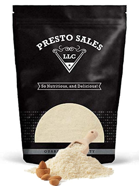 80 oz. #1 Presto Sales Almonds, "FRESH CROP YEAR" Extra Sifted Fine Fresh Flour healthy Blanched Raw | Keto and Paleo