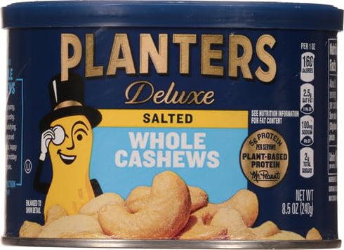 8.5 oz Planters Cashews Whole Salted