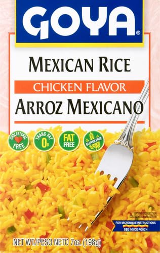 7 Goya Mexican Rice Mix, Chicken Flavor, Ounce