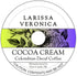 Larissa Veronica Cocoa Cream Colombian Decaf Coffee (Single Serve K-Cup Pods) (Gourmet, Naturally Flavored,
