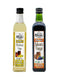De La Rosa Organic Dark & White Balsamic Vinegar, Kosher for Passover,