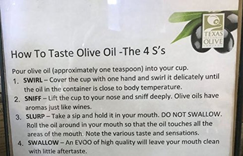 Country (16.9 oz) Texas Hill Olive Co Garlic Infused Olive Oil - Cold Pressed Gourmet EVOO Olive Oil - Great