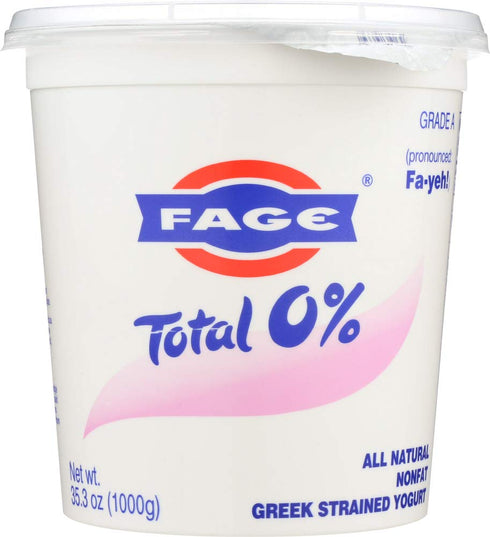 Fage (NOT A CASE) Total 0% Nonfat Greek Strained Yogurt