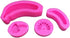 SOMUMOK 3D Banana Shaped Silicone Fondants Cake Supplies Pastries Bakings Tool Resins Ornament Handmade Soaps Mo