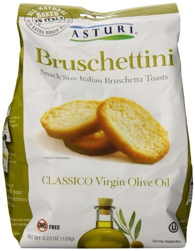 Asturi Bruschettini, Classico Virgin Olive Oil, 4.23 Ounce by