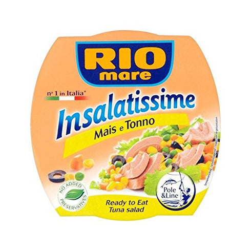 Rio Mare Corn & Tuna Salad 160g - Pack of 2