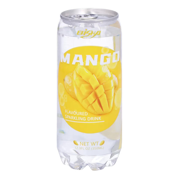 ELISHA Sparkling Beverage 350ml (12.3 Fl Oz) (12, Mango)