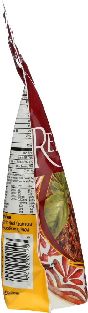 16 oz (454 2pcs Eden Foods, Organic Red Quinoa, Whole Grain, g)