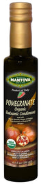 Mantova Organic Pomegranate Balsamic Vinegar of Modena, Perfect for Salad Dressing, Pasta