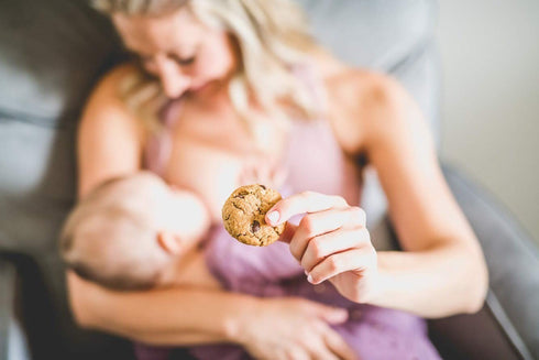 MilkBliss Dark Chocolate Chip Oatmeal Lactation Cookies - 12 oz with Brewers Yeast for Breastfeeding Supply Increase