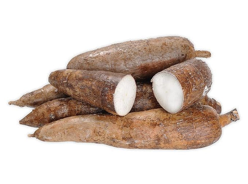 Generic 5 Yuca root, Cassava, Manioc, Mandioca. Fresh - produce pounds, brown