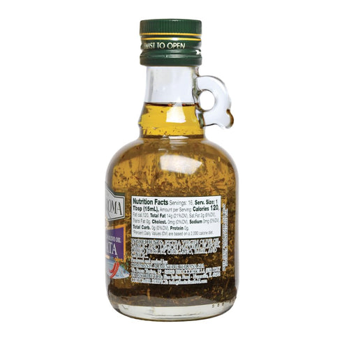 100% 8.5 oz Mantova GrandAroma Marinata Extra Virgin Olive Oil, made in Italy, cold-pressed, natural, heart-healthy