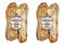 Laura's GOURMET SELECTION Cianciullo Wholewheat Freselle, Pack of 2, Italian Crisp Bread, 10.58 oz, Traditional