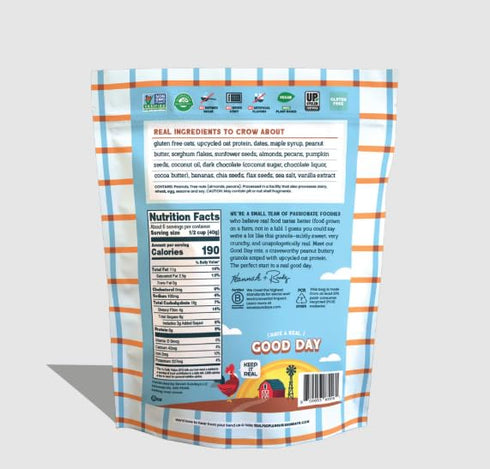 KD Chocolates 20 oz Seven sundays Good Day Gluten-Free Granola