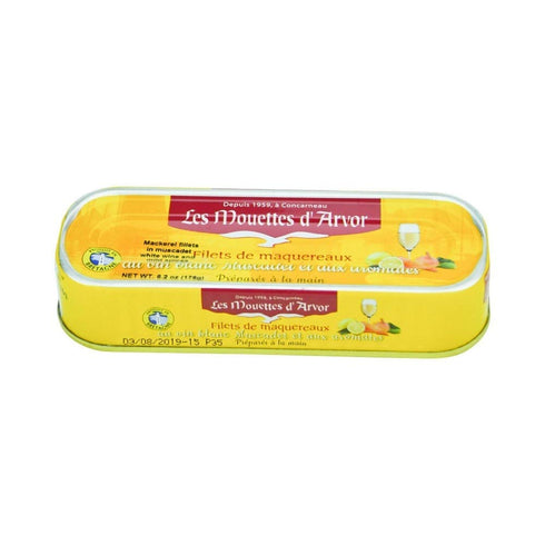 Mouettes d'Arvor French Fillets of Mackerel - Filets de Maquereaux White Wine and Mild