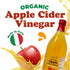 1 (Pack 2) Food To Live Organic Apple Cider Vinegar, L Raw Italian Natural Vinegar with the Mother, Unfiltered