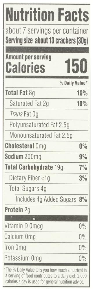 365 7.5 by Whole Foods Market, Organic Peanut Butter Mini Sandwich Crackers, Ounce