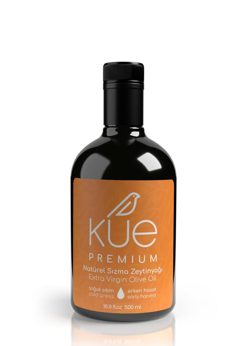 KUE Premium Extra Virgin Olive Oil 16.9 fl oz - Cold Pressed