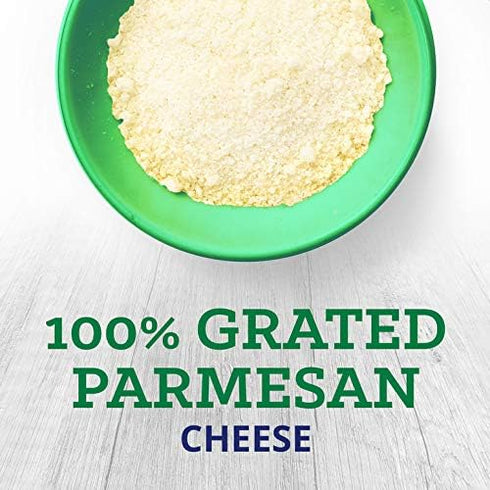 VEMAX Store 16 oz (Pack 2) Grated Parmesan Cheese, jar