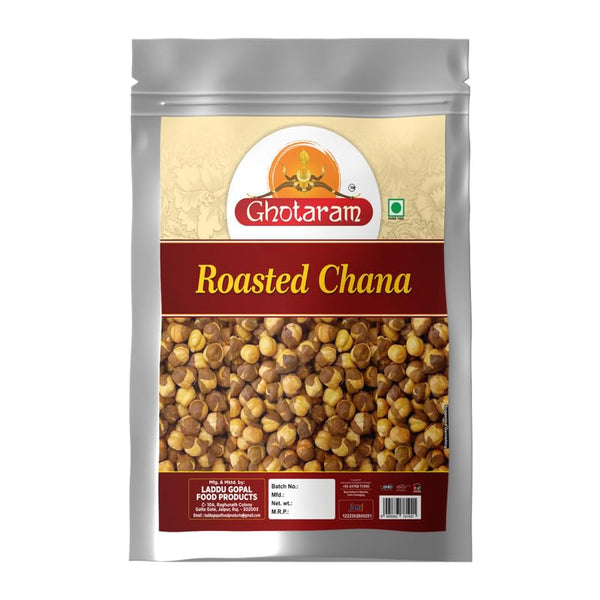 GHOTARAM Roasted Bengal gram chhana Bhuna chana channa gram Roasted garbanzo, Roasted Bhuna