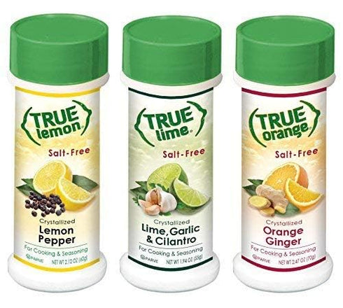 True Lemon Pepper, Orange Ginger & Lime Garlic Cilantro Spice Shaker Kit
