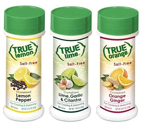 True Lemon Pepper, Orange Ginger & Lime Garlic Cilantro Spice Shaker Kit