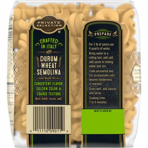 Generic 16oz (pack 4) Private Selection Italian Cavatappi and Trottole Pasta