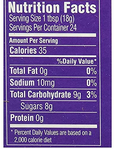 Polaner All Fruit With Fiber Grape Spreadable Fruit, 10 oz