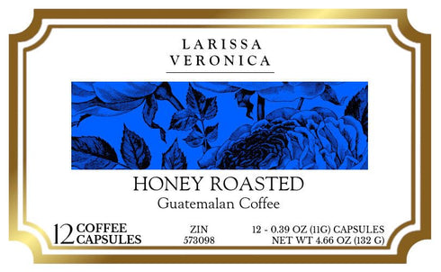 Larissa Veronica (12 573098) 3 Pack Honey Roasted Guatemalan Coffee (Single Serve K-Cup Pods) (Gourmet, Naturally