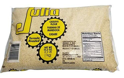 Julia , Toasted Cassava Flour, 35.2 Ounce