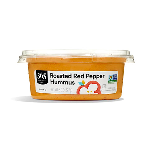 365 by Whole Foods Market , Roasted Red Pepper Hummus, 8 Ounce