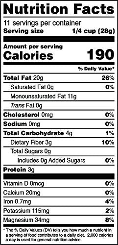 11 Oz (Pack 1) Mammoth Terrasoul Superfoods Organic Pecans, of - Halves | Fresh | Raw