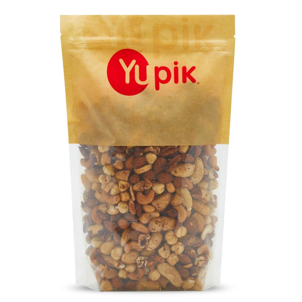 Yupik Deluxe Roasted Unsalted Nut Mix, 2.2 lb (35.2 oz), Vegan, Gluten