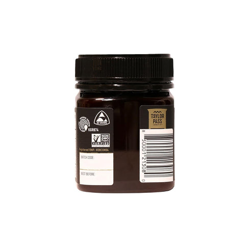 8.83oz Taylor Pass Honey Co Manuka Honey Blend | Non-GMO New Zealand Honey in BPA-Free Jar | Sustainable Manuka Honey