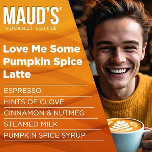 Maud's Pumpkin Spice Latte Instant Coffee Sticks, 16ct