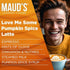 Maud's Pumpkin Spice Latte Instant Coffee Sticks, 16ct