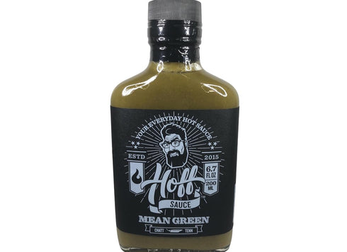 Hoff & Pepper Mean Green Hot Sauce, 6.7 FL OZ