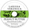 Larissa Veronica Peanut Butter French Roast Coffee (Single Serve K-Cup Pods) (Gourmet, Naturally Flavored,