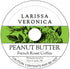 Larissa Veronica Peanut Butter French Roast Coffee (Single Serve K-Cup Pods) (Gourmet, Naturally Flavored,