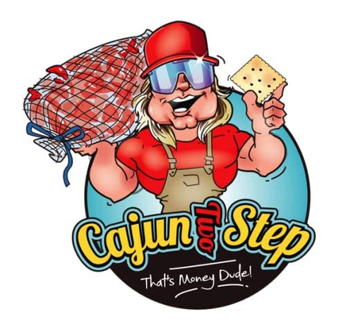 Cajun Two Step Seasoning by StaleKracker, 2 pck, Gator Drool Hot Sauce (10 oz)