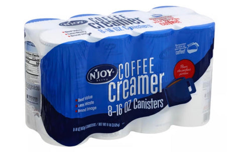 Generic 16 oz (Pack 8) Non-Dairy Coffee Creamer Powder Canisters of Kosher