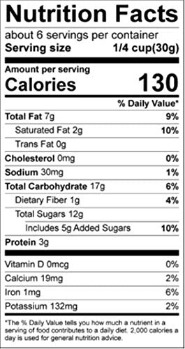 6.75 Snak Club Tropical Mix Resealable Nuts Ounce Bag