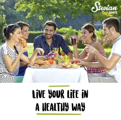 400 Packets, 400 count Stevian Forte, Powdered Safe for Diabetics, No Glycemic Impact, Zero Calorie, Gluten Free, Sugar