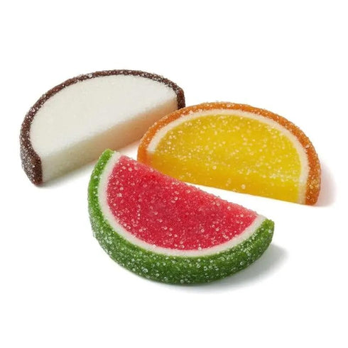 5 Gummies NY Spice Shop Tropical Fruit Slices Candy - Pound Assorted Chewy Fruits Slices Jelly Candy - Old Fashioned