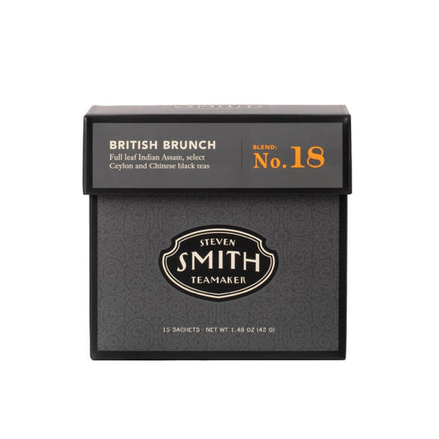 Steven Smith Teamaker British Brunch No. 18, Caffeinated, Sugar-Free, Full Leaf, English