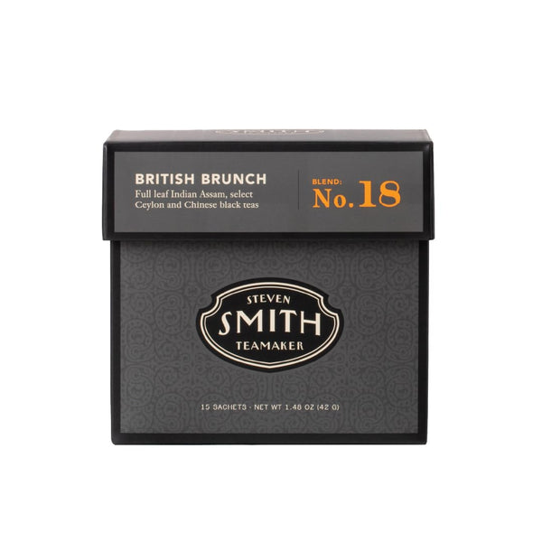 Steven Smith Teamaker British Brunch No. 18, Caffeinated, Sugar-Free, Full Leaf, English