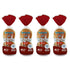 Pack 4, 4-Count (16 bakerly, Sriracha Brioche Burger Buns, Pre-Sliced, of Total Brioche Burger Buns)