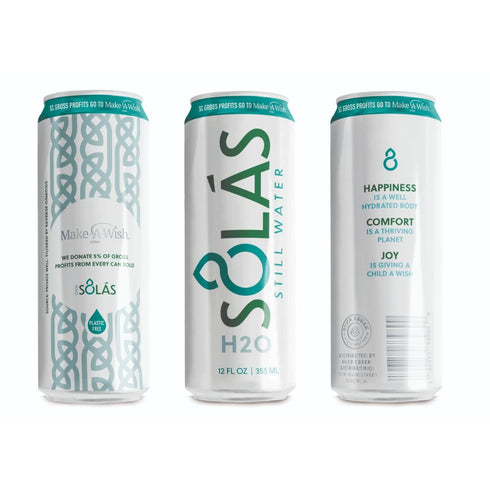 H2O 12oz Ozonation (16-Pack) Sls Still Water Aluminum Water Cans with Recyclable Design Purified with Reverse Osmosis