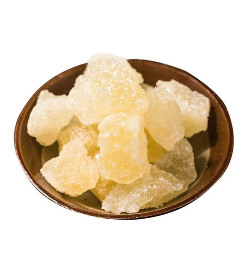 DragonDish 14 oz (400g) Yellow Rock Sugar, Rock Sugar For Pho, Natural Sugar Crystals, Gold Sugar Crystals