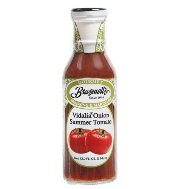 Braswells Vidalia Onion and Summer Tomato Gourmet Dressing, 12 Fl Oz (Pack